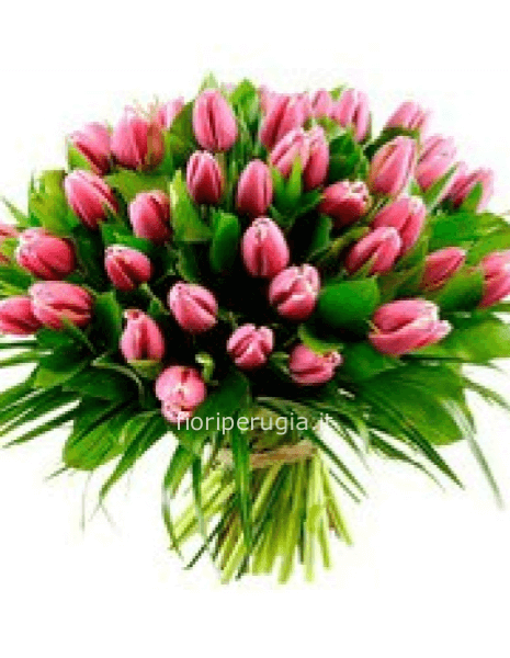 Bouquet Tulipani rosa