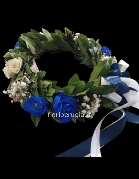 Coroncina Elegance Blu